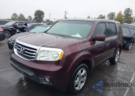 2012 Honda Pilot Ex-L z USA, uszkodzony, nr VIN 5FNYF3H52CB035874